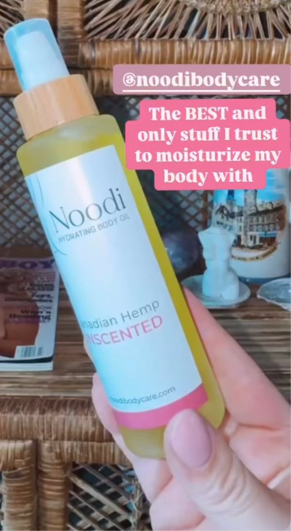 Noodi Unscented Body Oil 30ml